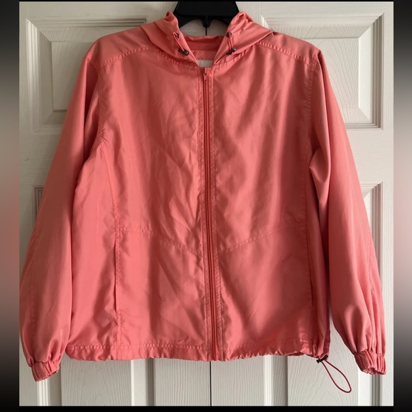 Appleseed's Jackets & Blazers - Appleseed’s Petites Jacket Women’s zipper Down Long Sleeves Orange Sz 4p